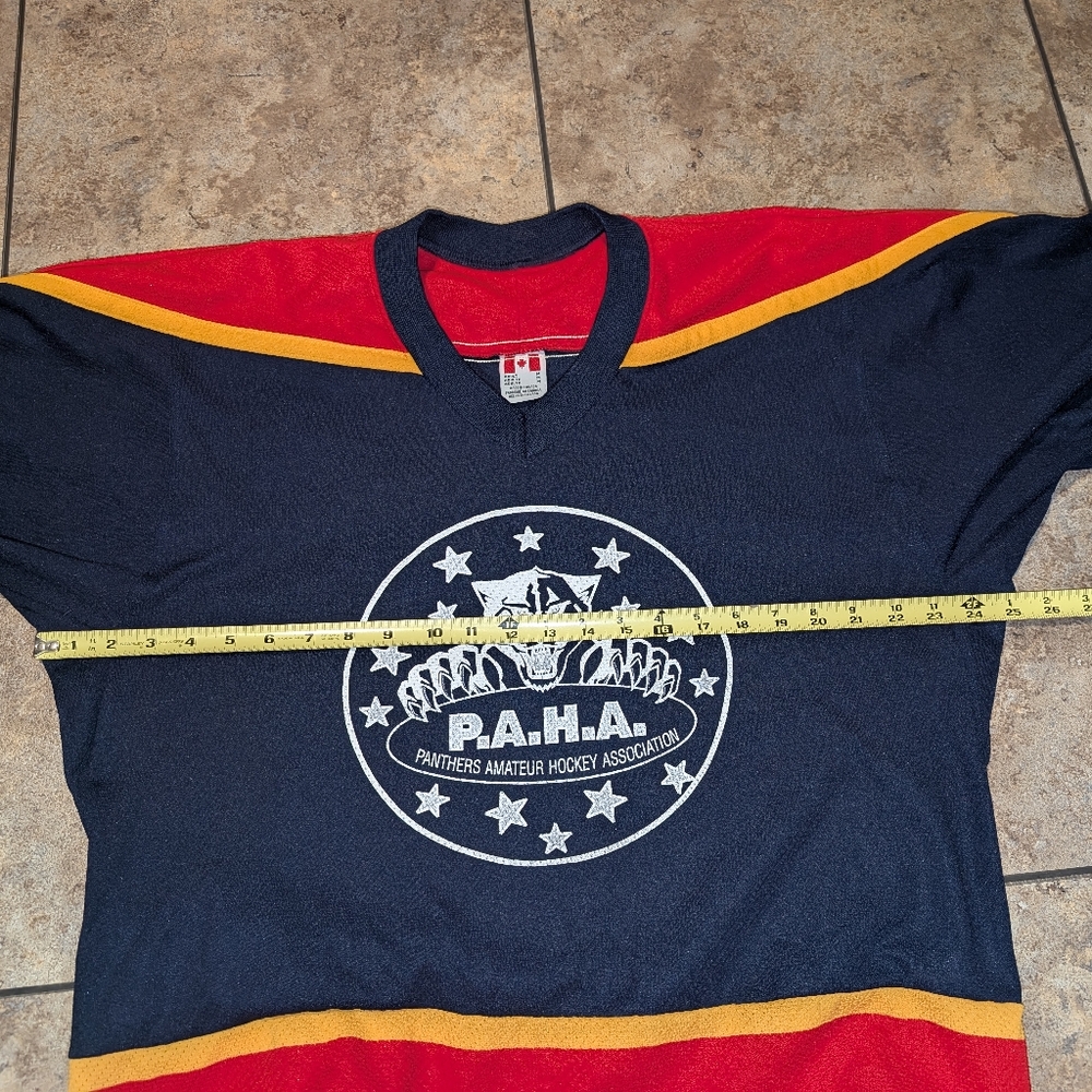 Panthers Amateur Hockey Association Vintage Jerseys (2) Adult Small - Picture 4 of 12